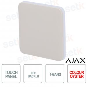 Einzeltaste für LightSwitch 1-fach / 2-fach Ajax Color Oyster