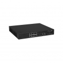 Manageable Layer 3 network switch - 8 PoE 2.5Gbps ports - 2 uplink 10Gbps ports