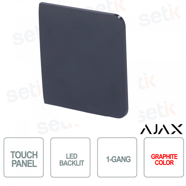 Side key for LightSwitch 1-gang / 2-way Ajax Graphite