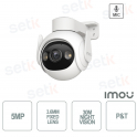 Cruiser 2 Wireless P&T 5MP Imou 3.6mm WIFI Siren Camera - FULL COLOR