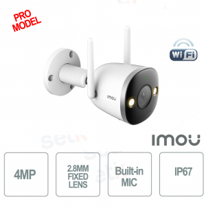 Cámara IP inalámbrica Imou 2.8mm Siren 4MP - Modelo Pro