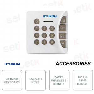 Wireless keyboard for Smart4Home system