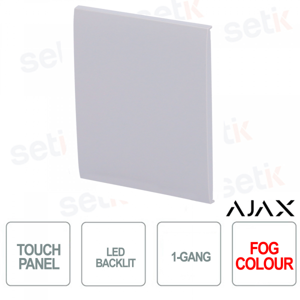 Bouton central pour LightSwitch 1-gang / 2-way Ajax Fog