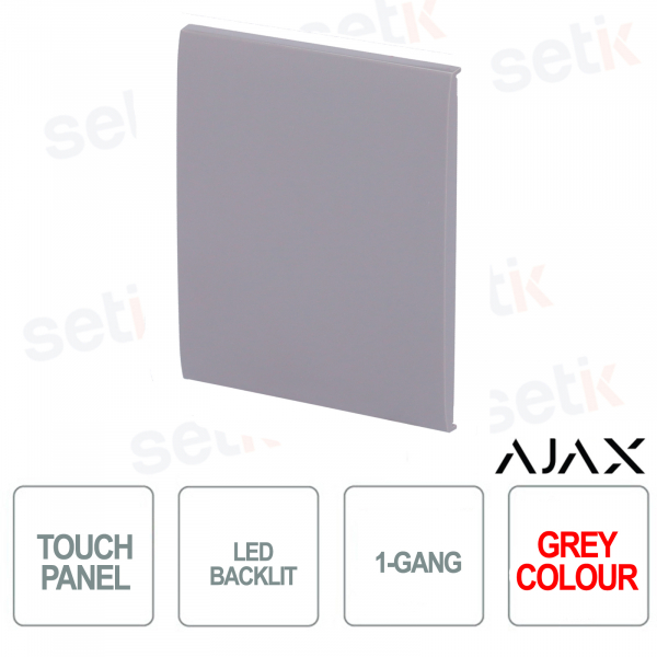 Middle button for LightSwitch 1-gang / 2-way Ajax Grey