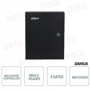 Controller for access control eight gates and single reader - Dahua