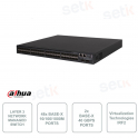 Netzwerk-Switch – Managed Layer 3 – 48 SFP-Ports – 2 SFP Plus-Ports 40 Gbit/s – Version V2