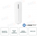 Magnetic Detector and Detect Shock and Vibration 868MHz Wireless VESTA ALARM