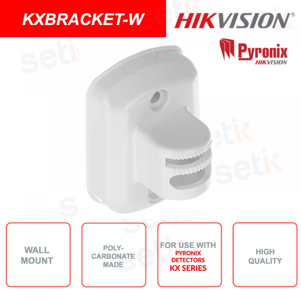 Soporte de pared - Para detectores HIKVISION KX Pyronix