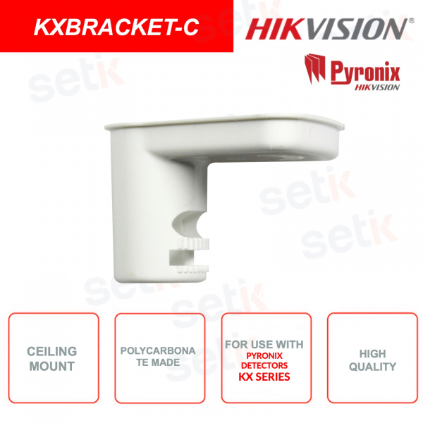 Soporte de techo - Para detectores Pyronix KX - De policarbonato