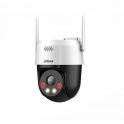 Caméra 5MP IP ONVIF PT - Objectif 4mm - WiFi - Dissuasion active - Analyse vidéo - S2