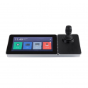 Network Keyboard - PoE - WiFi - 4-axis Joystick - For PTZ cameras - 10.1 Inch Touchscreen - Audio - HDMI - DVI