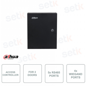 Access Control - RS485 and Wiegand - 2 gates - Card reader - Fingerprint reader - Password