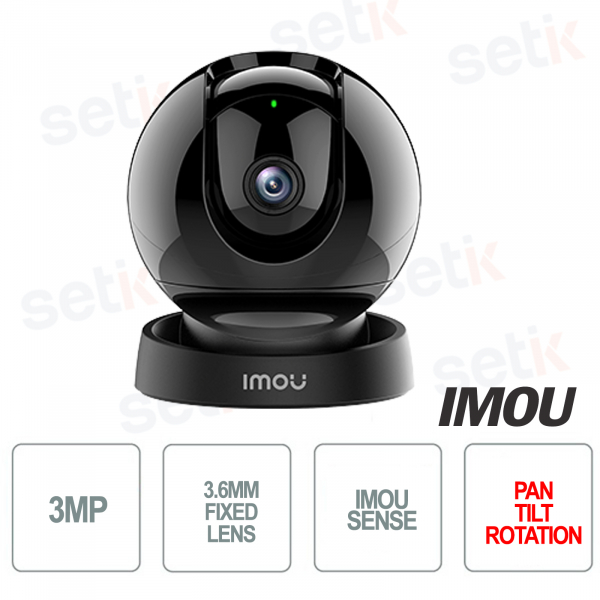 Caméra intérieure Imou Rex 3D Wireless 3MP PT Pet Immune - Imou Sense
