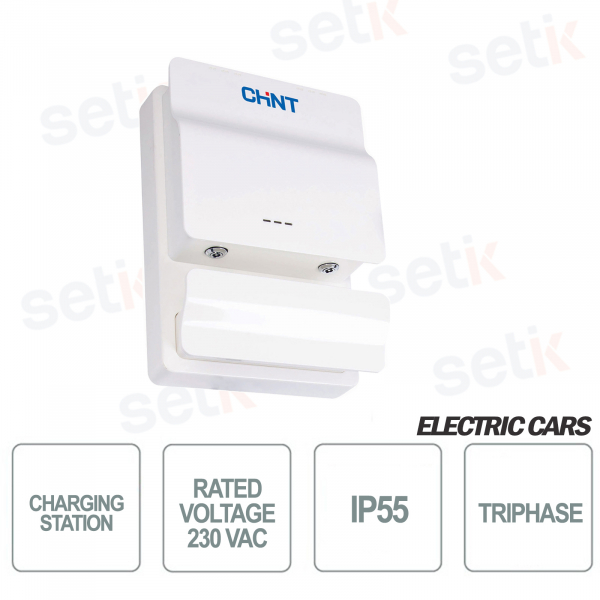 CEP-E3B4T232Pr Three-phase wall charging station max 22kW Type 2 with IP55 socket