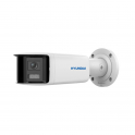Caméra Bullet ONVIF POE IP - Double capteur - Double objectif 2.8mm - Analyse vidéo - Pour usage extérieur