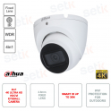 Caméra HDCVI 4en1 commutable Eyeball 4K - objectif fixe 2,8 mm - Smart IR 30m - version S2