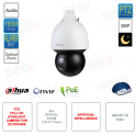 Starlight PTZ IP POE ONVIF 2MP Full HD camera - 3.95 mm-177.75 mm 45x - Artificial intelligence