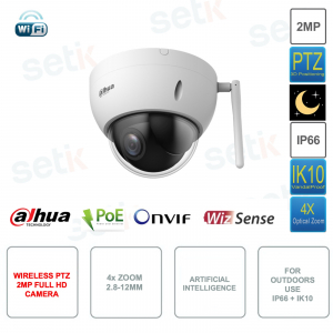 Dahua SD22204DB-GNY-W 2MP Starlight 4x Zoom Full HD PTZ camera