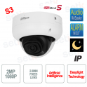 Cámara IP con IA ONVIF® PoE 2MP 2.8mm Deeplight WDR S3