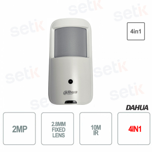 Cube Caméra intérieure HD CVI 2MP 4en1 2.8mm - Dahua