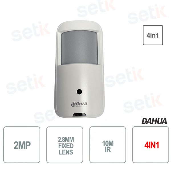 Cube Caméra intérieure HD CVI 2MP 4en1 2.8mm - Dahua