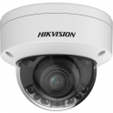 Caméra dôme Hikvision ColorVu IP POE 4MP 2.8-12mm, lumière hybride intelligente motorisée IR 40M