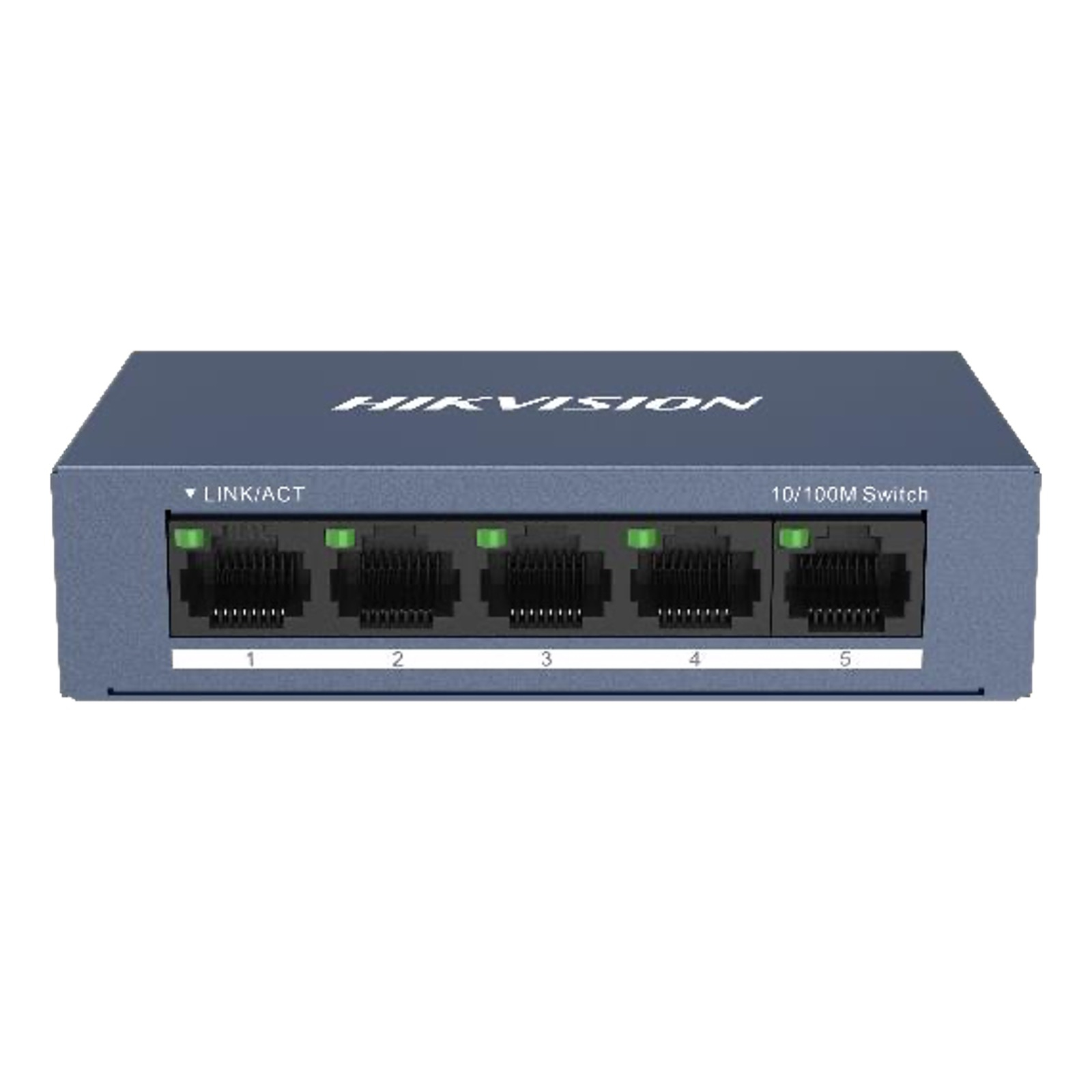 DS3E0105O 5Port RJ45 100M network switch Metal Plug and Play