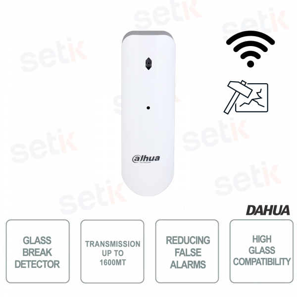 Dahua Bidirectional Wireless Glass Break Detector 868Mhz