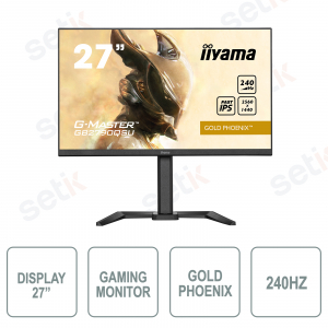Monitor Gaming Gold Phoenix G-master 27 Pollici - IIYAMA