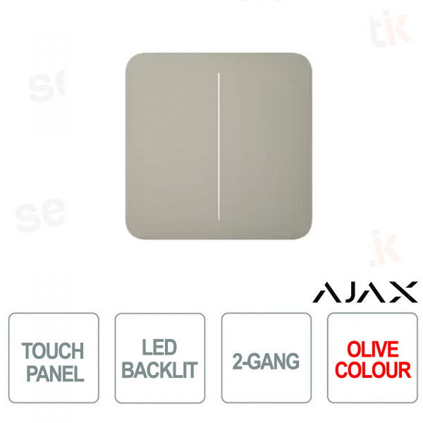Bouton central pour LightSwitch 2-gang Oliva