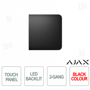 Side button for LightSwitch 2-gang Ajax Black