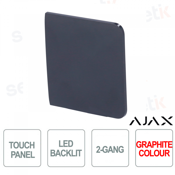 Side button for LightSwitch 2-gang Ajax Graphite
