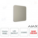 Single button for LightSwitch 2-gang Ajax Olive