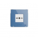 Pulsador de alarma contra incendios - Color azul - Para uso residencial - Inalámbrico 868Mhz