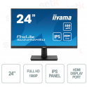 IIYAMA - 24 Inch Monitor - FullHD 1080p - IPS