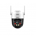 Telecamera PT IP ONVIF 2MP - 4mm - Deterrenza attiva  - WIFI - Video Analisi - S2