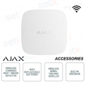 Ajax FireProtect 2 RB Bianco – Rilevatore Antincendio Wireless con Sensore Fumo, Calore e Monossido di Carbonio Jeweller