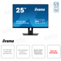 IPS-Monitor – 1920 x 1200 – 16:10 – einstellbare Höhe und Drehung – 4 ms – Lautsprecher – HDMI – DP – VGA