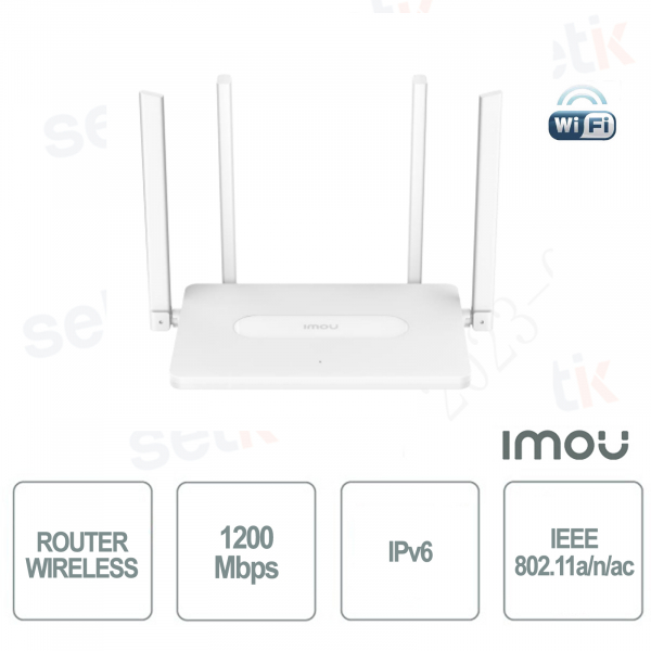 Routeur sans fil Imou 1200Mbps - IPTV