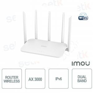 Imou Wireless Router - Dual Band 3 Gbps AX 3000