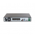 NVR 16 canali 1.5U 16PoE IP ONVIF® - Fino a 16MP - Intelligenza artificiale - Audio - Allarme