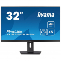 Monitor de 32 pulgadas - IPS LED - 4K Ultra HD - Conmutador KVM - 4ms - USB-C