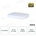Dahua 8-Channel NVR with AI, PoE, and 4K: Intelligent Video Surveillance