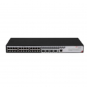 Network Switch - 24 Base-T 10/100/1000 Ports + 4 Base-X SFP 1000 Ports - 1 Console Port
