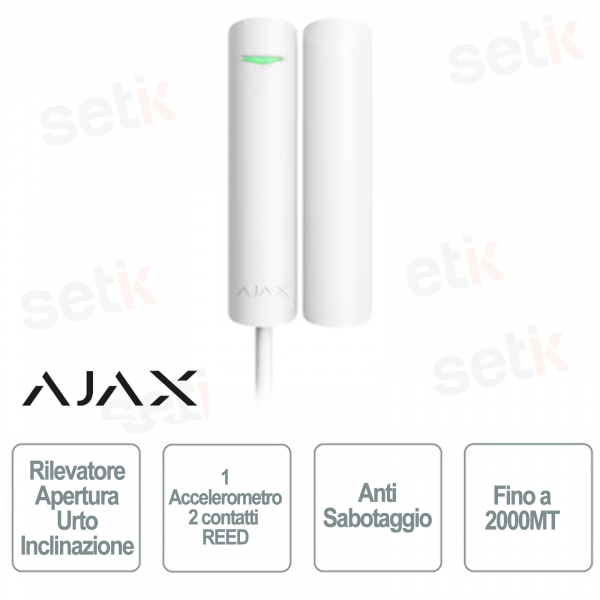 AJAX-Indoor motion, shock and inclination detector White