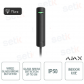 Superior GlassProtect Fiber Black – Ajax Glass Break Sensor with Fiber Technology