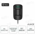 Ajax Superior MotionCam Fiber Black – Wired PIR Motion Detector with Camera for Professional Alarm Verification