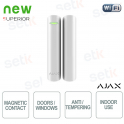 Ajax Superior DoorProtect Jeweller Contatto Magnetico Porta/finestra wireless 868MHz Jeweller con due relè reed Bianco