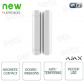 Ajax Superior DoorProtect S Contacto magnético inalámbrico para puerta/ventana 868 MHz Joyero con dos relés de láminas Blanco