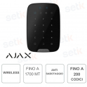 Clavier Ajax Superior Keypad Plus Jeweler - Clavier sans fil compatible avec cartes et porte-clés - Noir - AJAX